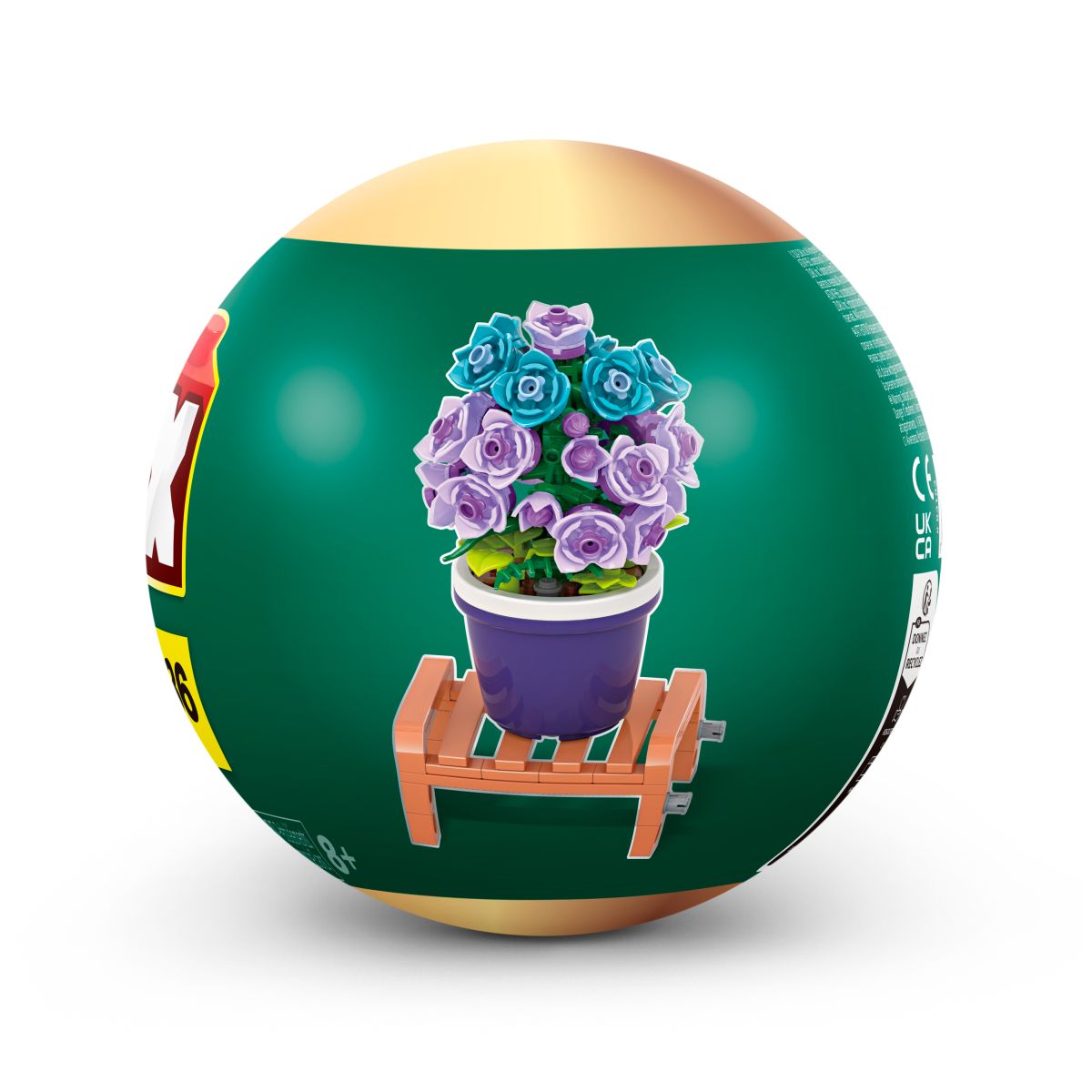 Set De Bloques Garden Max Con Diferentes Modelos De Piezas - Campanula