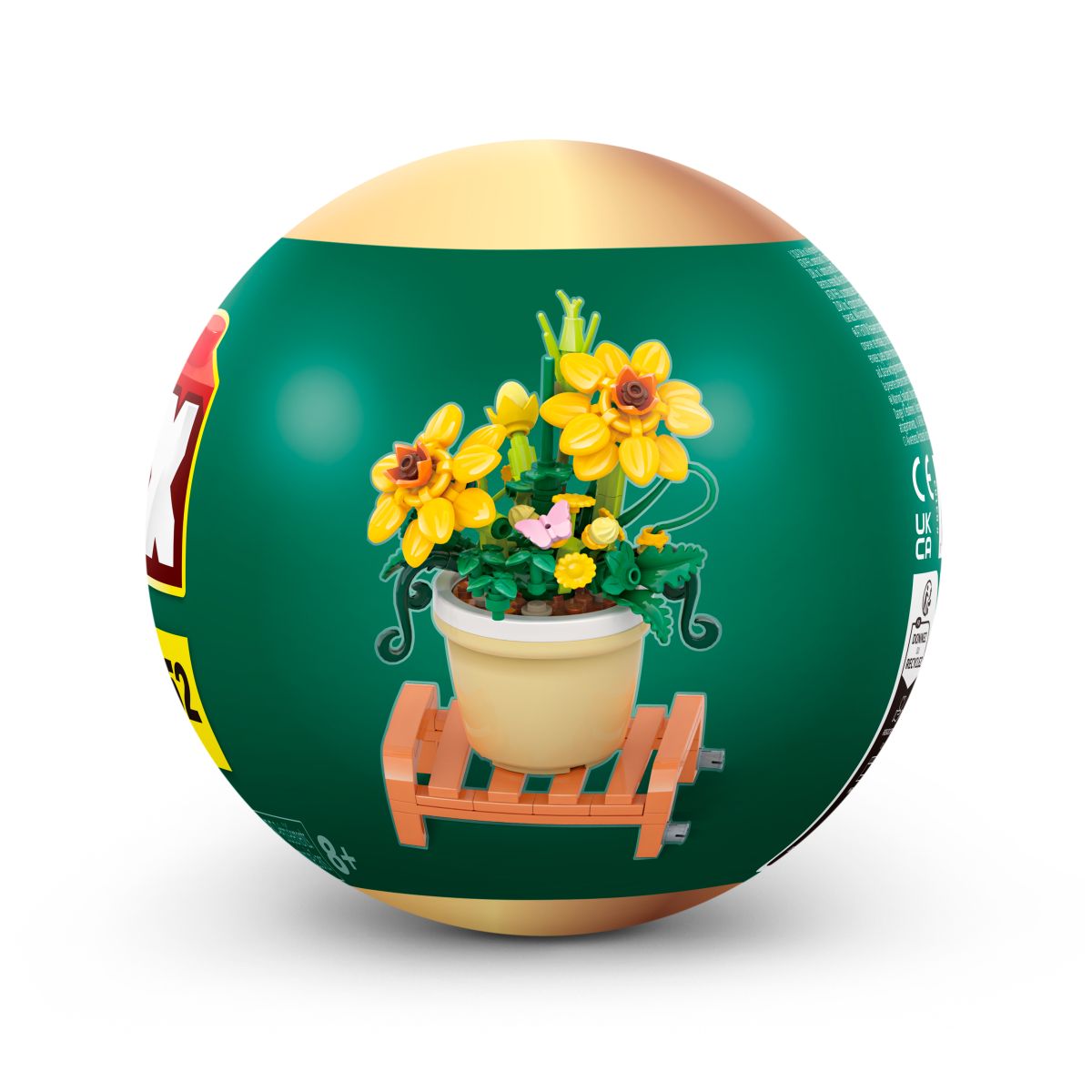Set Bloques Garden Max - Condiferentes Modelos De Piezas - Cosmos Sulphureus