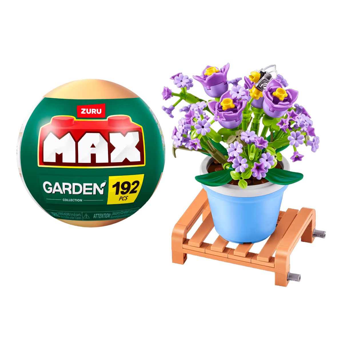 Set Bloques Garden Max - Con Diferentes Modelos De Piezas - Gypsophila Paniculata
