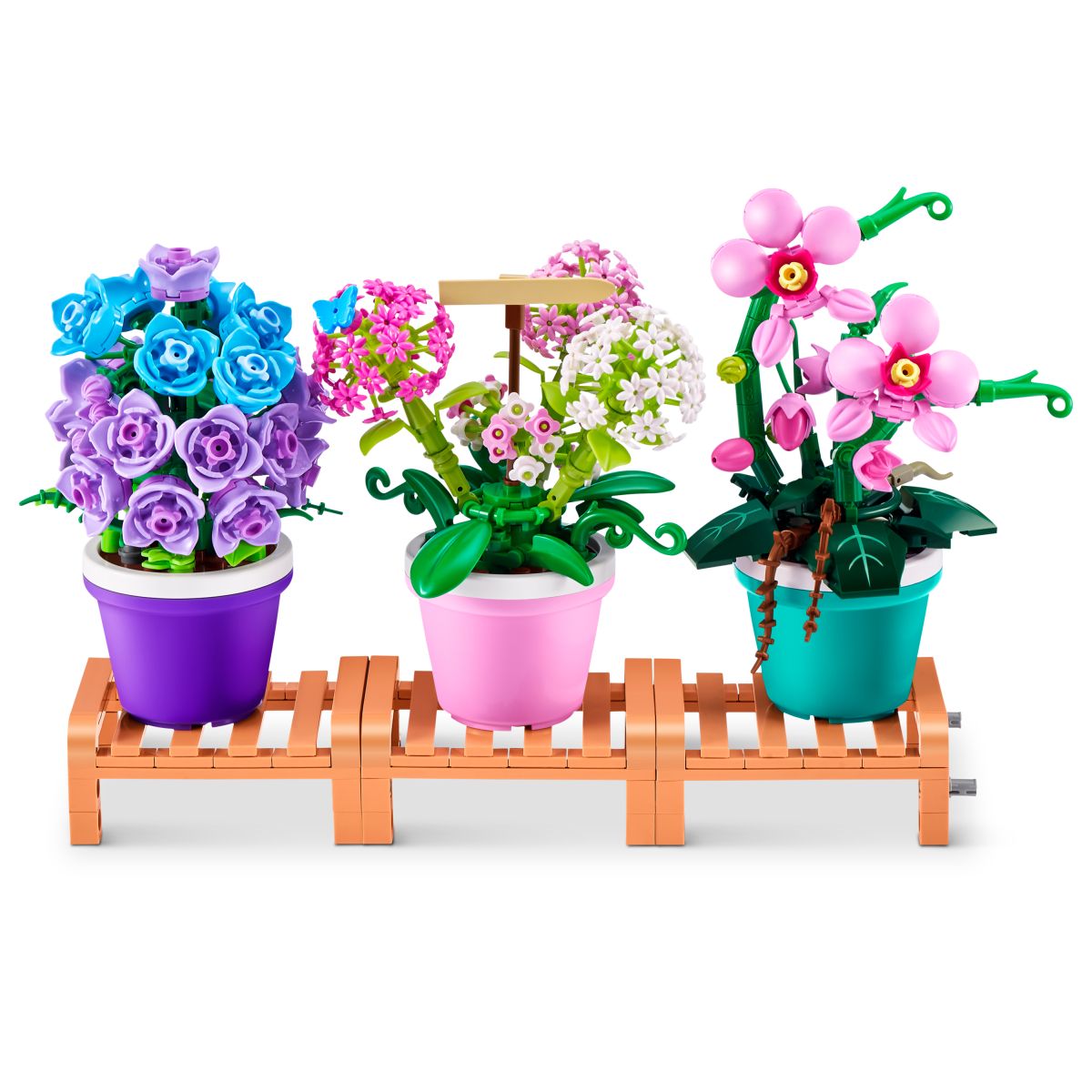 Set Bloques Garden Max - Con Diferentes Modelos De Piezas - Hydrangea Macrophylla
