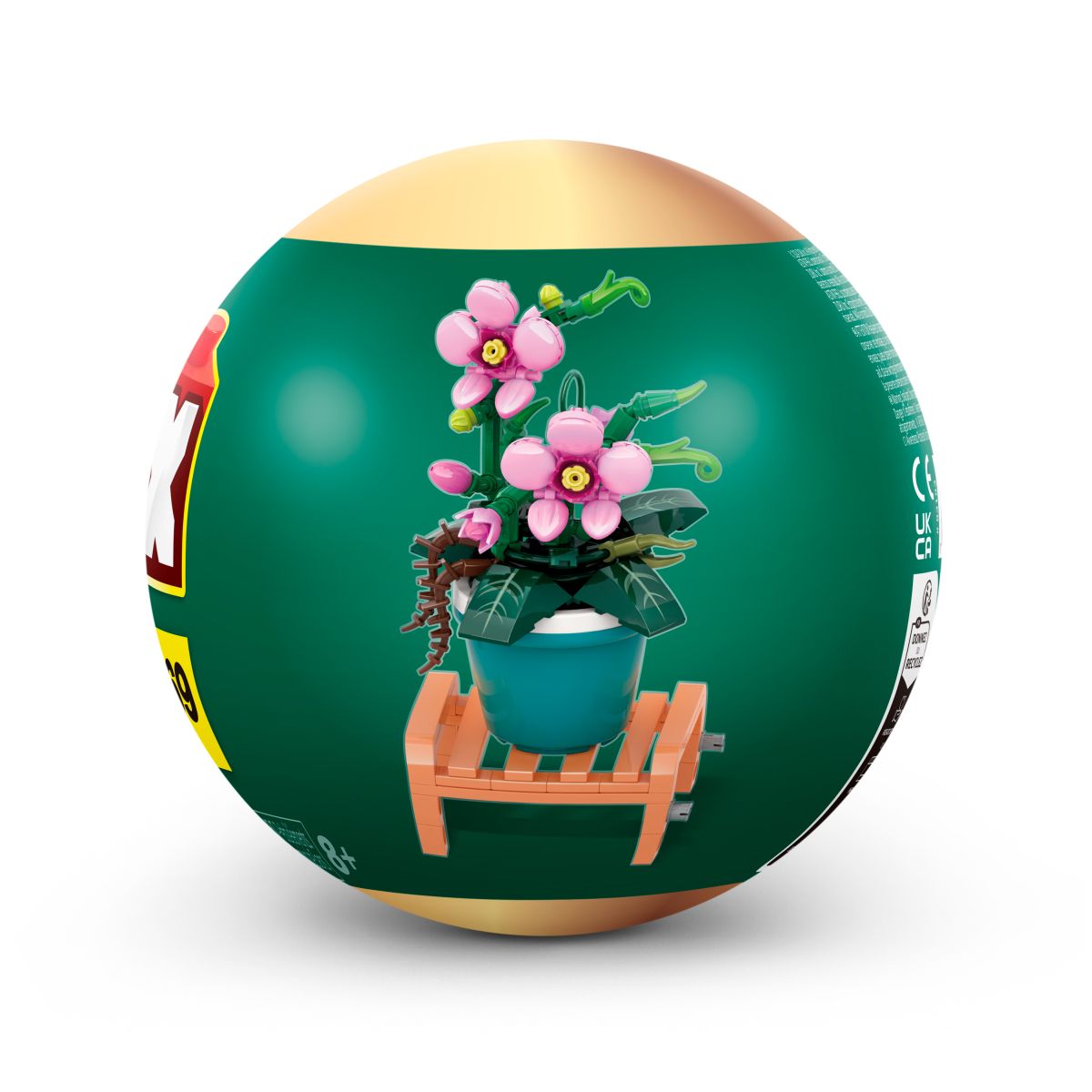 Set De Bloques Garden Max - Con Diferentes Modelos De Piezas - Phalaenopsis