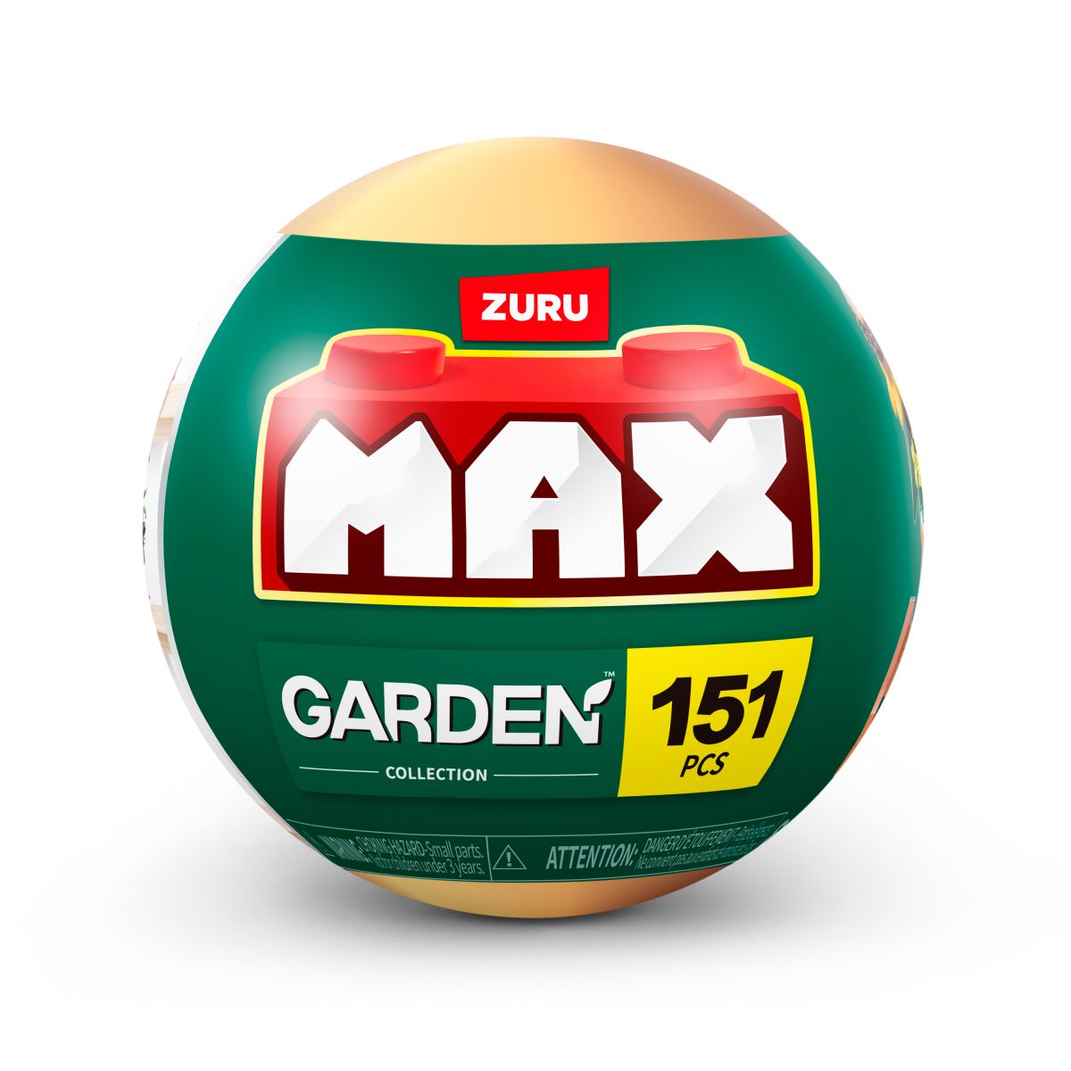 Set De Bloques Garden Max - Con Diferentes Modelos De Piezas - Pot Sunflower