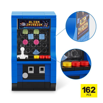 Set Bloques Retro Max - Con Diferentes Modelos De Piezas - Maquina Arcade