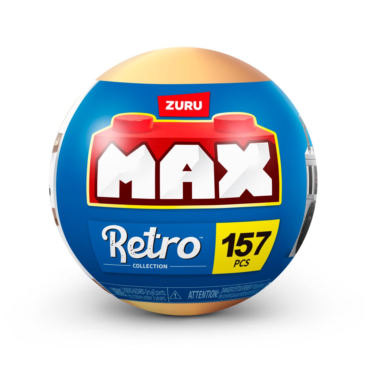Set Bloques Retro Max - Con Diferentes Modelos De Piezas - Radio Cassette