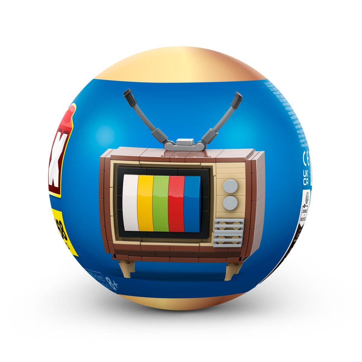 Set Bloques Retro Max - Con Diferentes Modelos De Piezas - Television