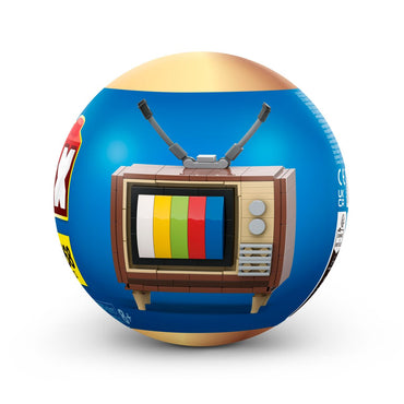 Set Bloques Retro Max - Con Diferentes Modelos De Piezas - Television