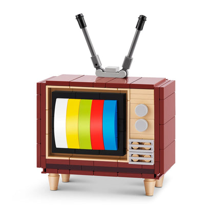 Set Bloques Retro Max - Con Diferentes Modelos De Piezas - Television