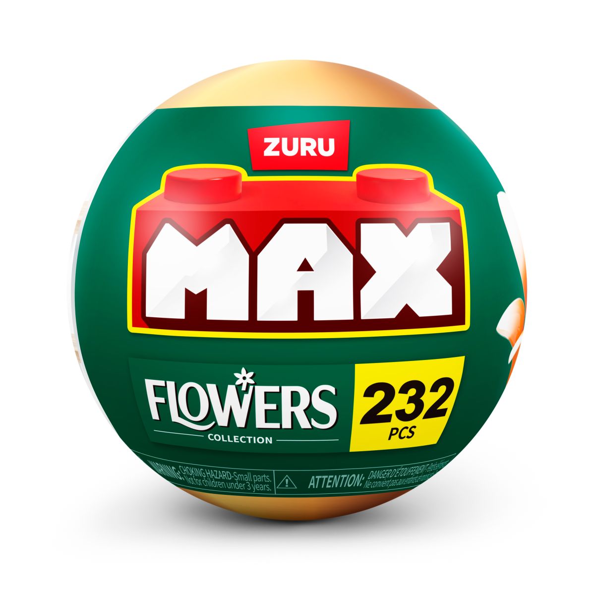 Set Bloques Flores Max - Con Diferentes Modelos De Piezas - Lily Y Snapdragon