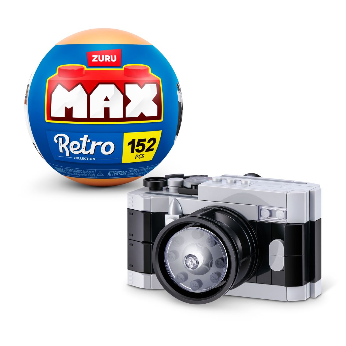 Set Bloques Retro Max Serie 2 - Con Diferentes Modelos De Piezas - Camara