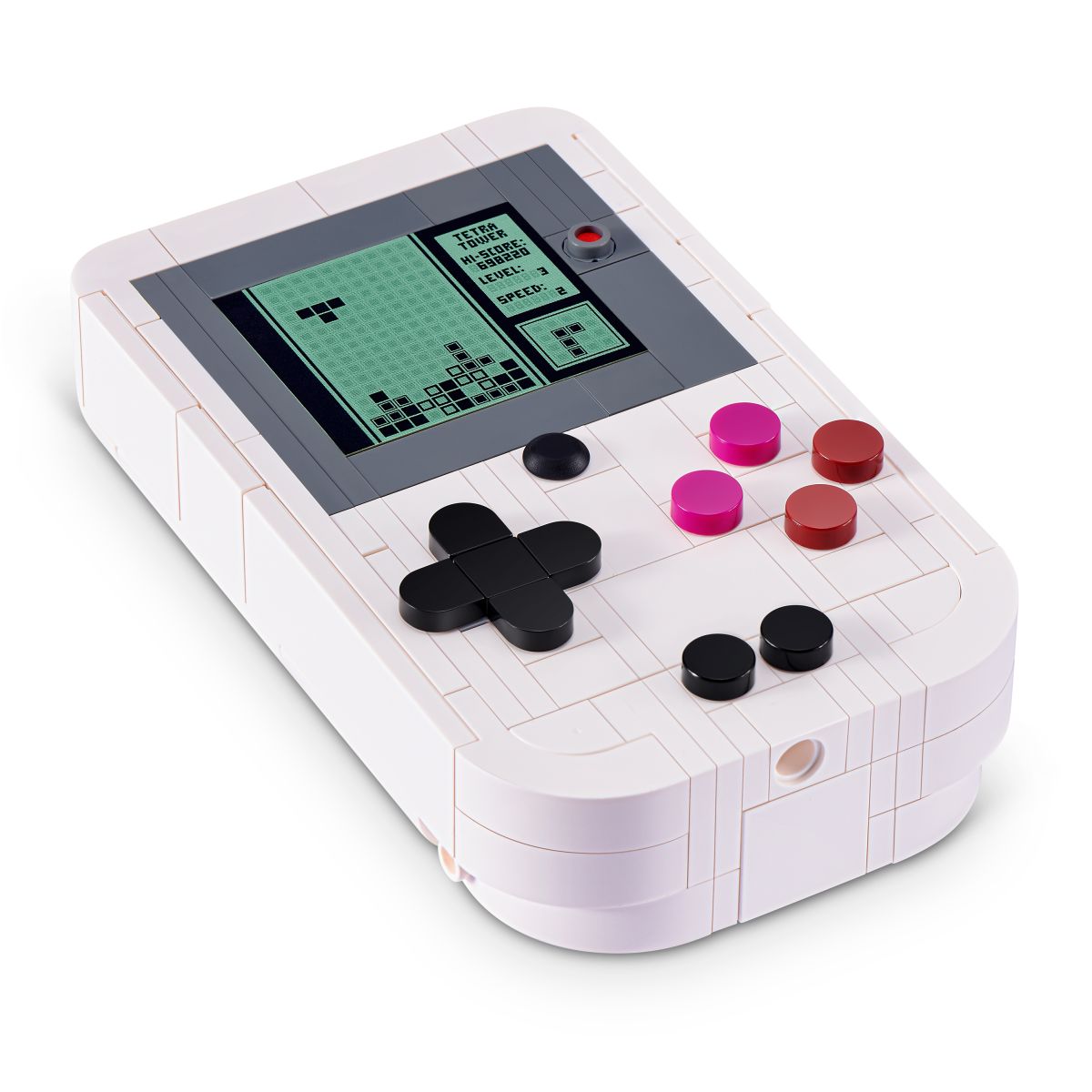 Set Bloques Retro Max Serie 2 - Con Diferentes Modelos De Piezas - Consola Portatil