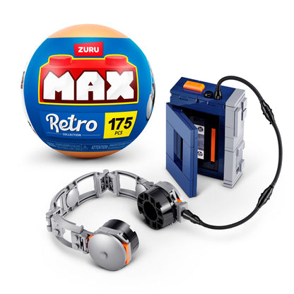Set Bloques Retro Max Serie 2 - Con Diferentes Modelos De Piezas - Walkman