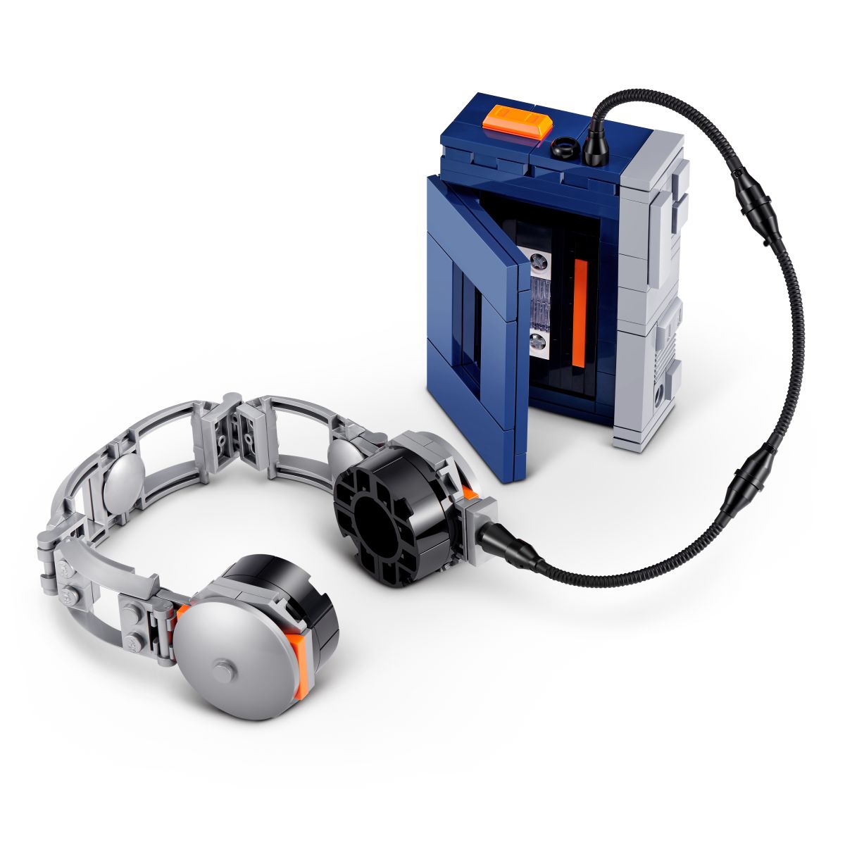 Set Bloques Retro Max Serie 2 - Con Diferentes Modelos De Piezas - Walkman