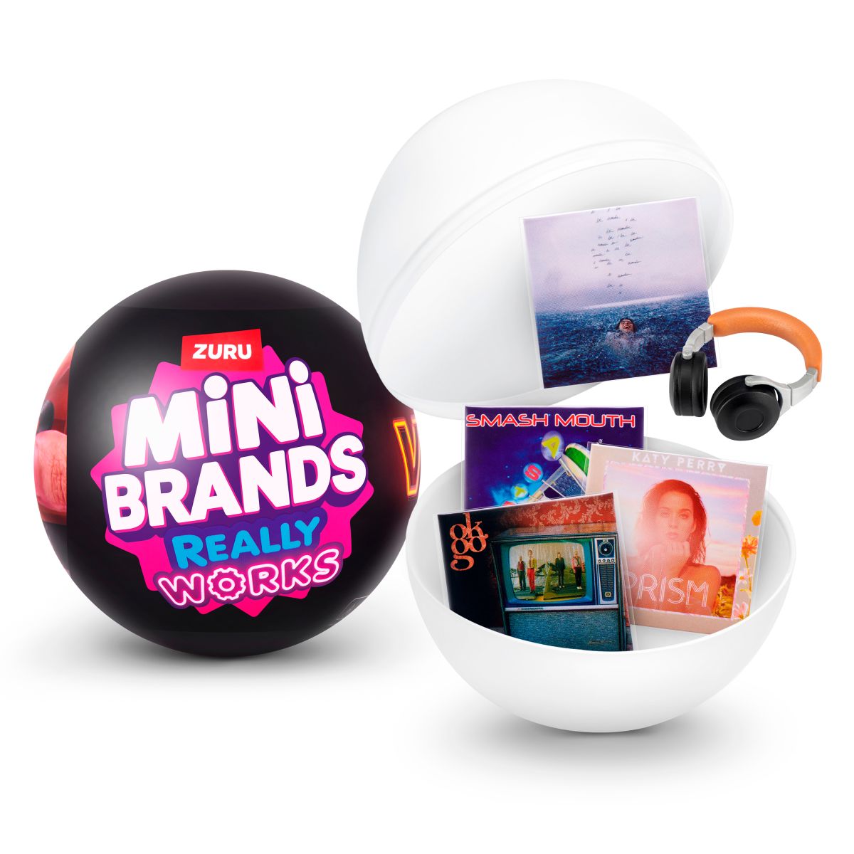 Bola Mini Brands Con Vinilo De Zuru