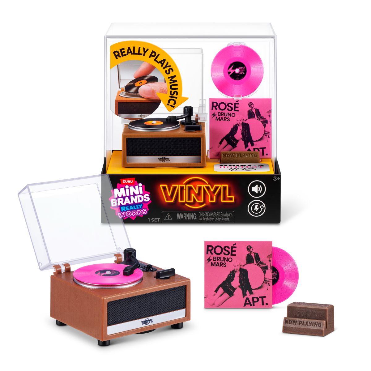 Playset Mini Brands Con Vinilo De Zuru