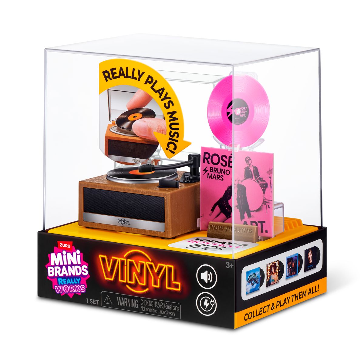 Playset Mini Brands Con Vinilo De Zuru