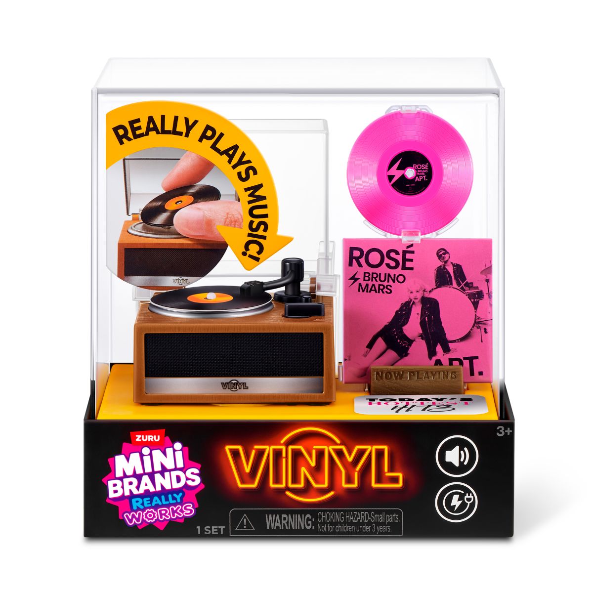 Playset Mini Brands Con Vinilo De Zuru