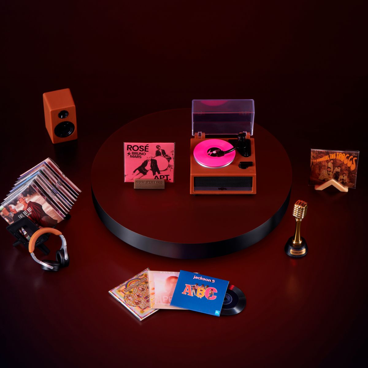 Playset Mini Brands Con Vinilo De Zuru