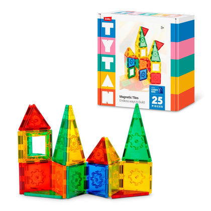Playset 25 Bloques Magneticos Tytan De Zuru