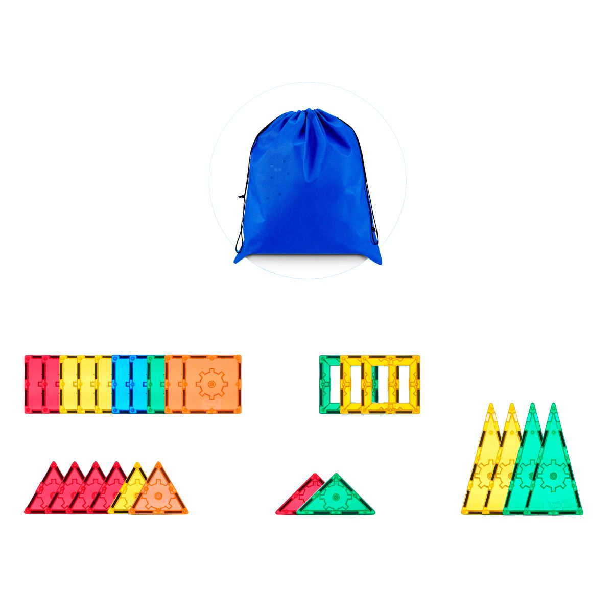 Playset 25 Bloques Magneticos Tytan De Zuru