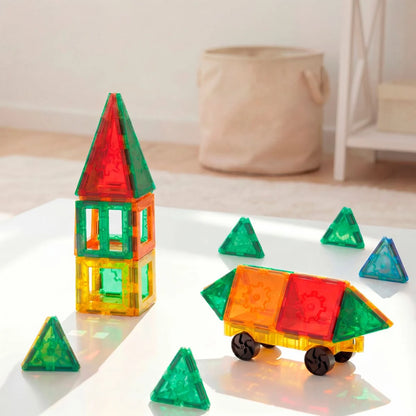 Playset 60 Bloques Magneticos Tytan De Zuru