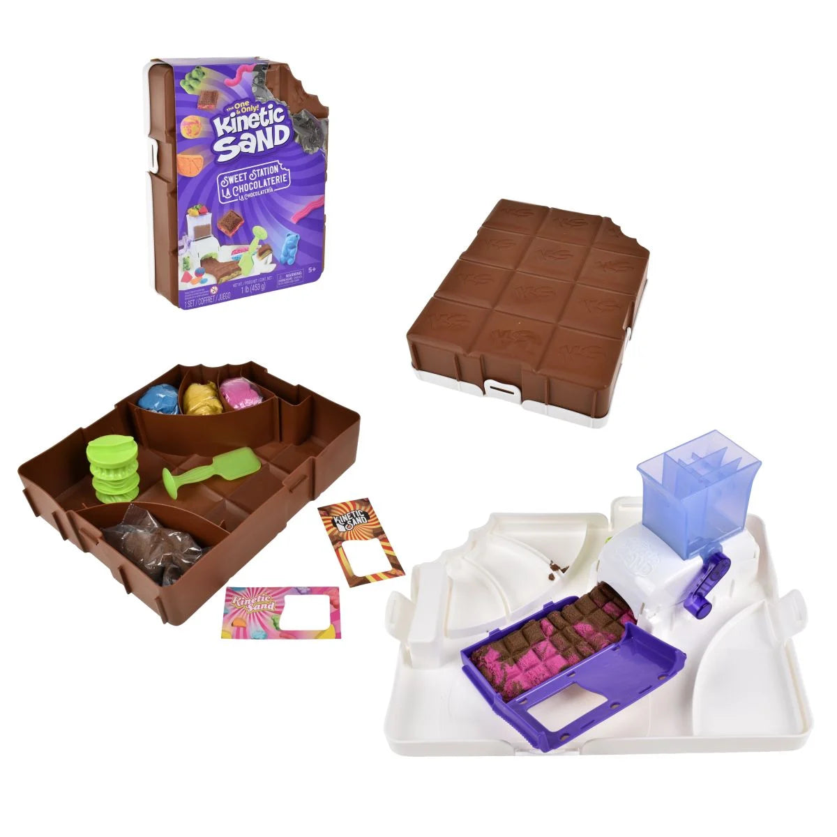 Pack Dulces Creaciones Arena Magica Kinetic Sand