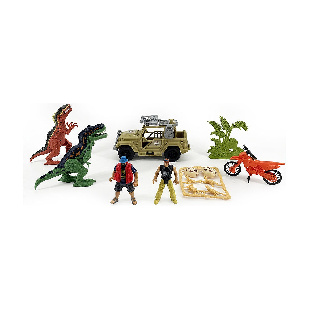 Set De Dinosaurios Con 8 Accesorios Incluidos Dino State
