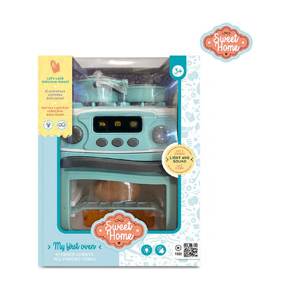 Horno De Juguete Con Luz Sonido Y 7 Accesorios Incluidos Sweet Home
