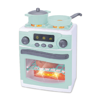 Horno De Juguete Con Luz Sonido Y 7 Accesorios Incluidos Sweet Home