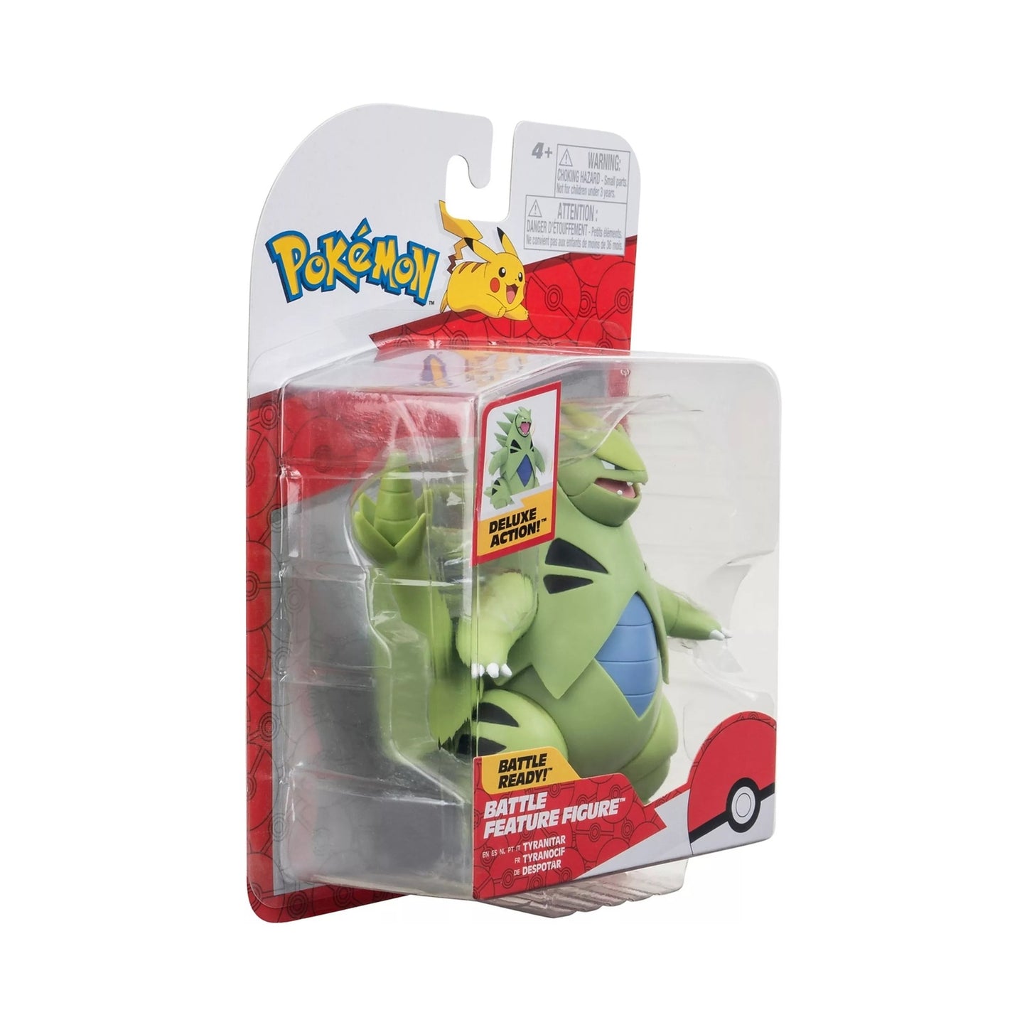 Figura Tyranitar Pokémon Jazwares 11 cm articulada