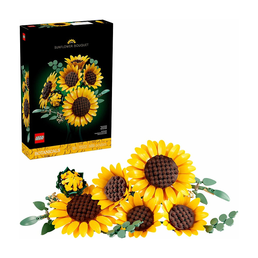 Ramo De Girasoles Lego Botanicals