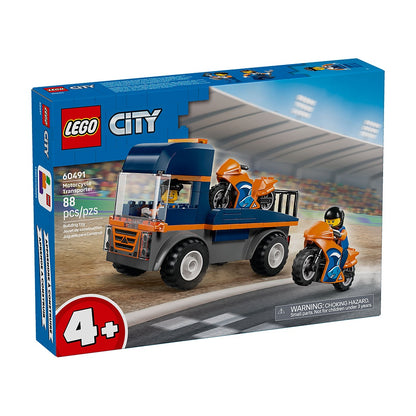 Camion De Transporte De Motos Lego City