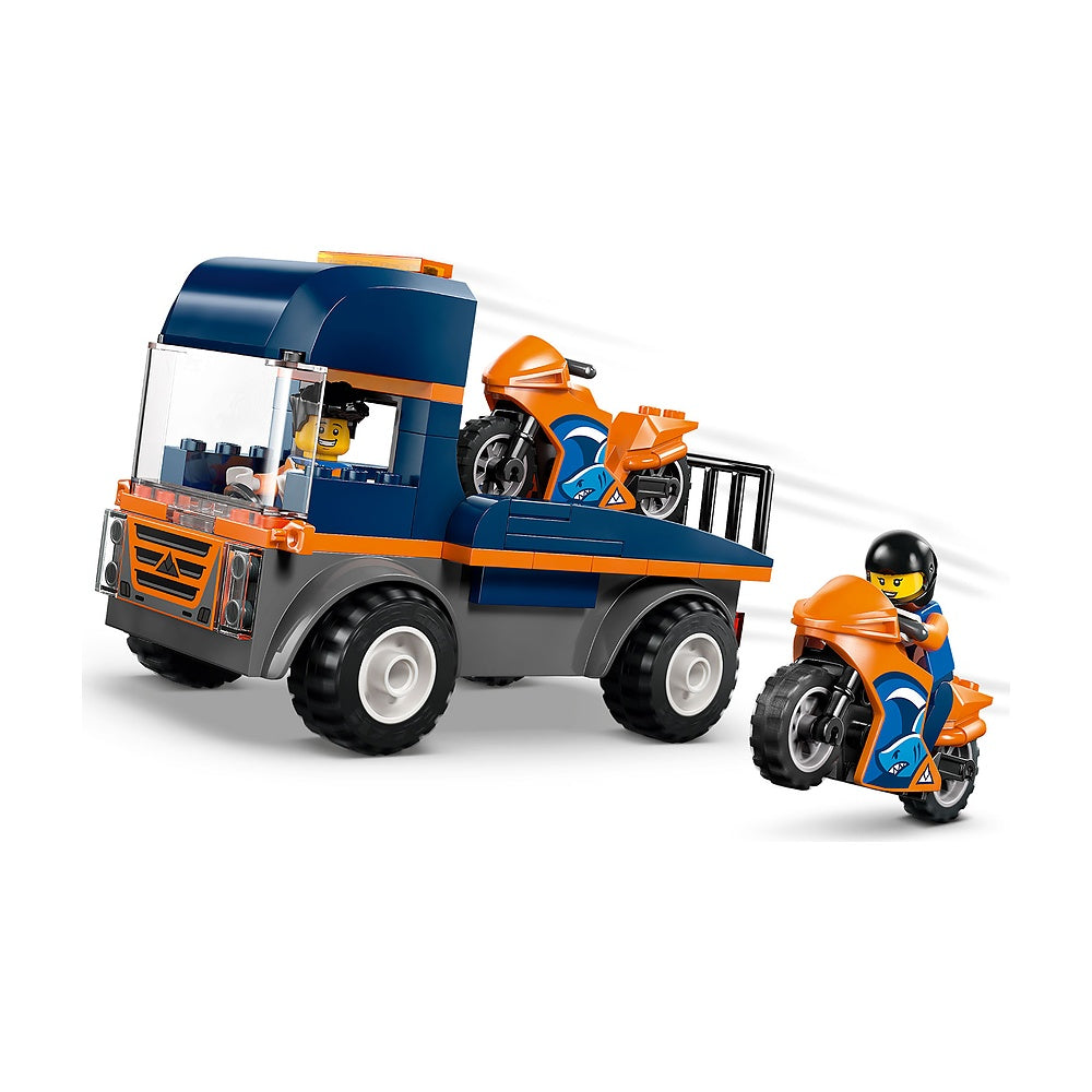 Camion De Transporte De Motos Lego City