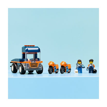 Camion De Transporte De Motos Lego City