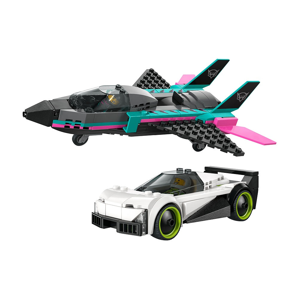 Avion Jet Vs Auto Lego City