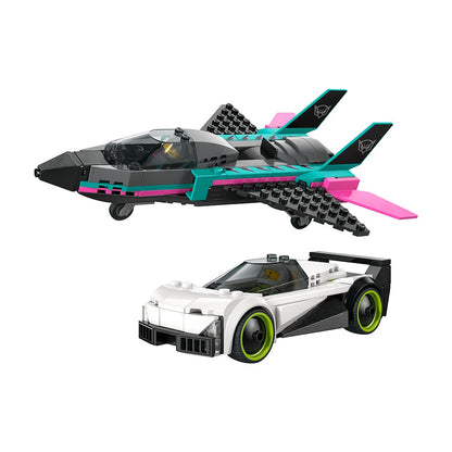 Avion Jet Vs Auto Lego City