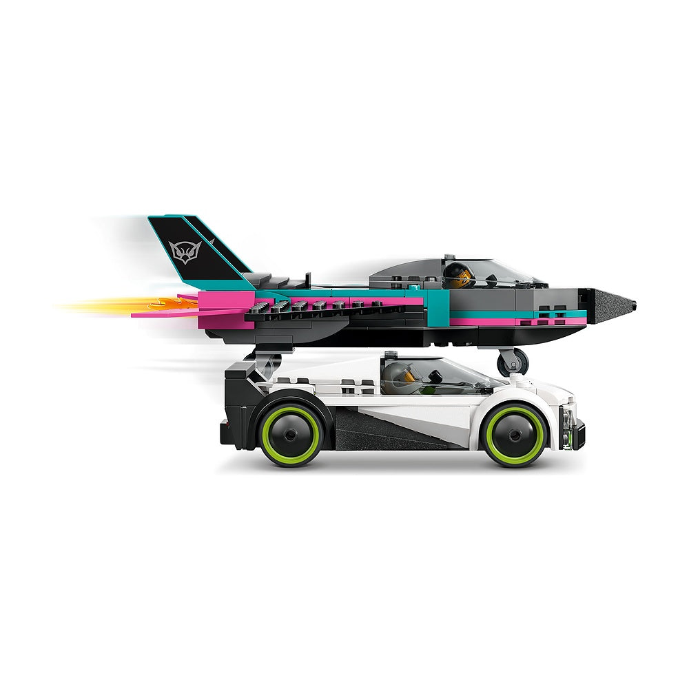 Avion Jet Vs Auto Lego City