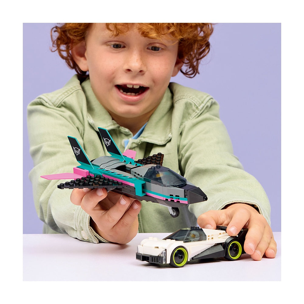 Avion Jet Vs Auto Lego City