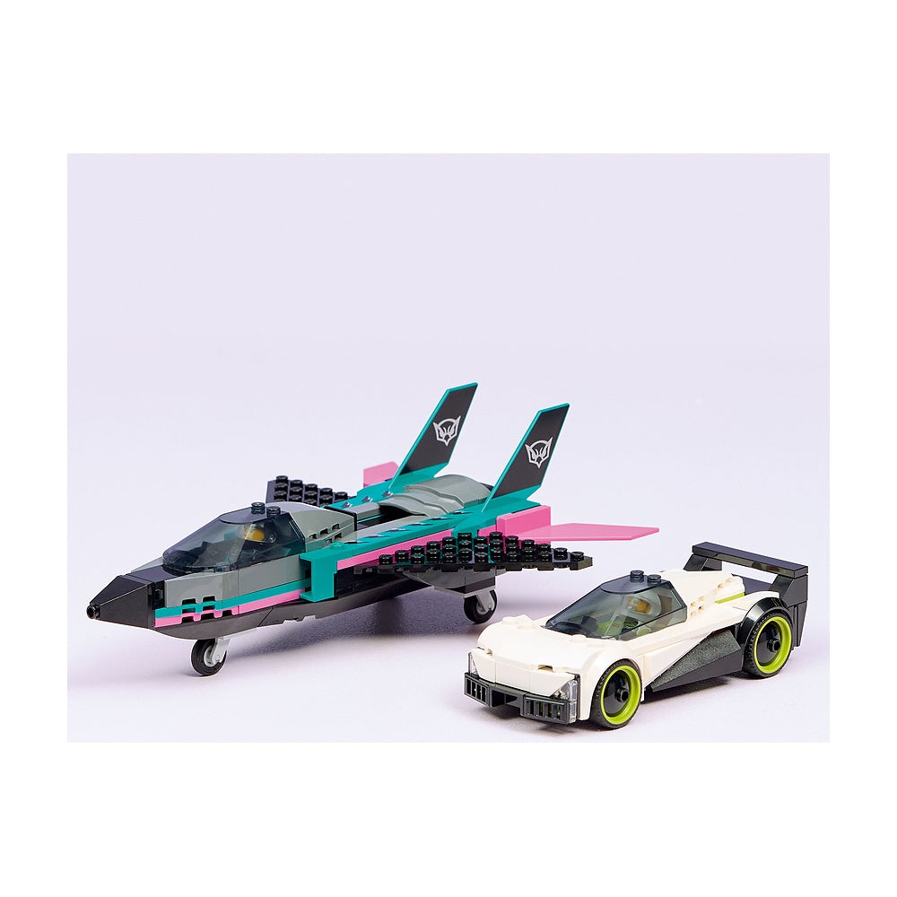 Avion Jet Vs Auto Lego City