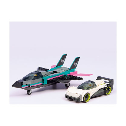 Avion Jet Vs Auto Lego City