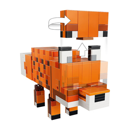 El Zorro Lego Minecraft