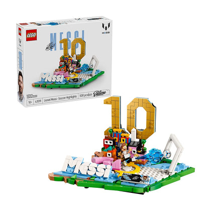 Lionel Messi Fenomenos Del Futbol Lego Special Edition