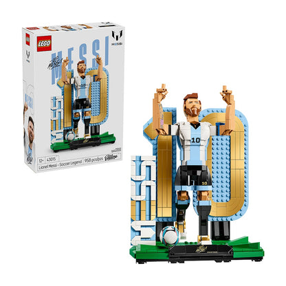 Lionel Messi Leyenda Del Futbol Lego Special Edition