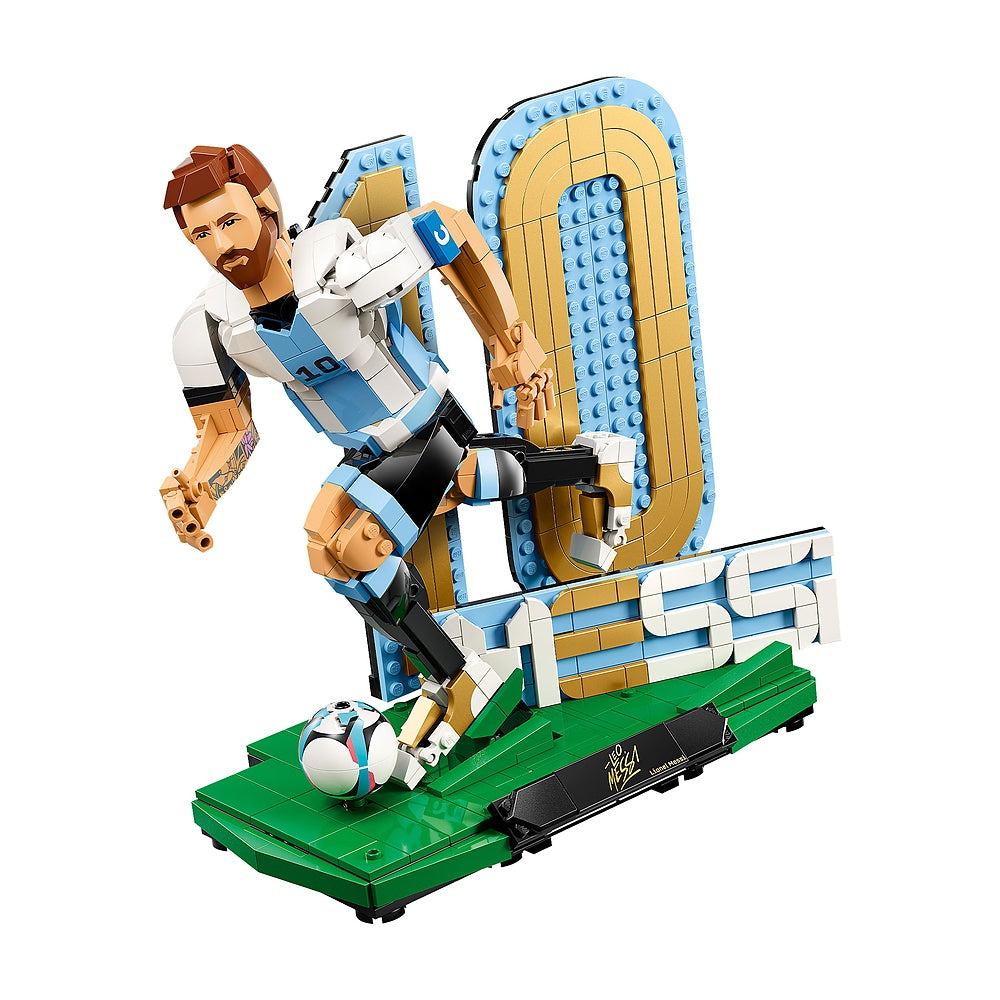 Lionel Messi Leyenda Del Futbol Lego Special Edition