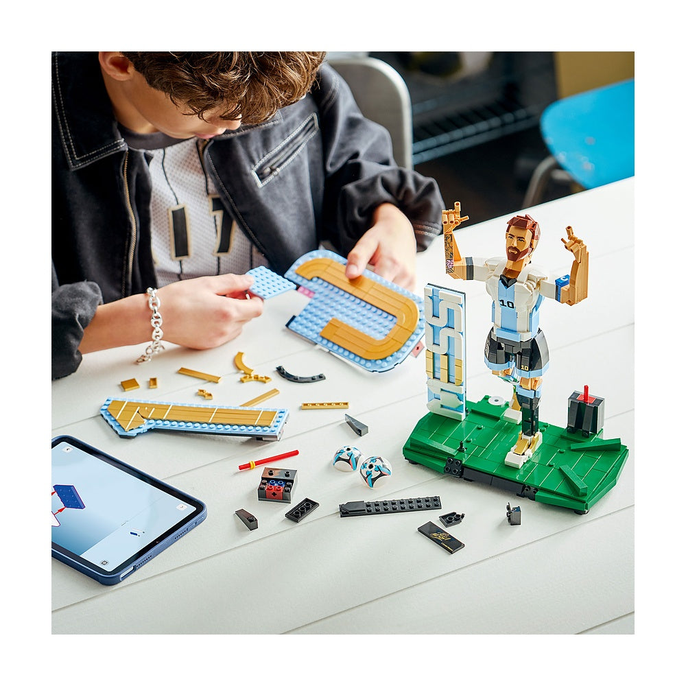 Lionel Messi Leyenda Del Futbol Lego Special Edition