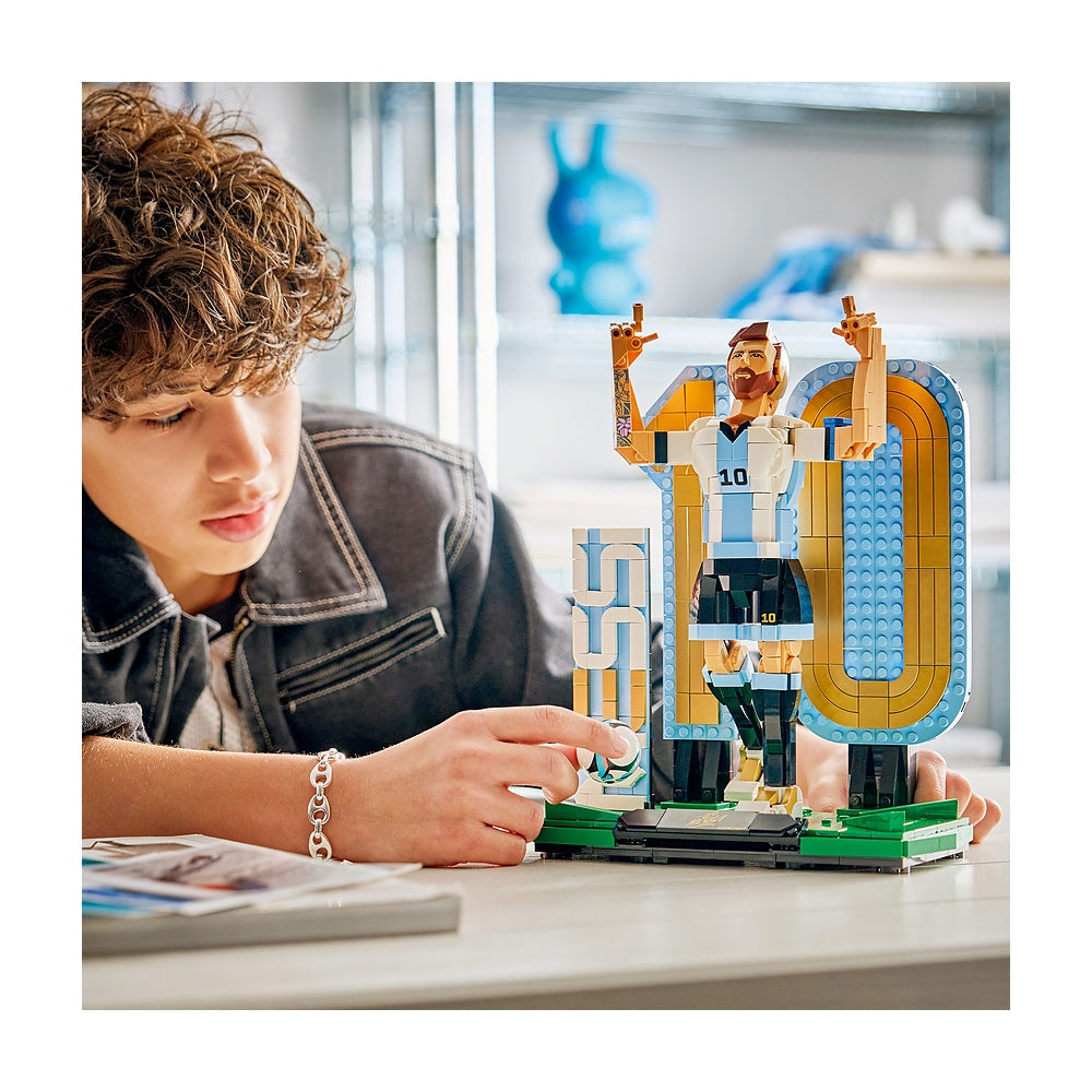 Lionel Messi Leyenda Del Futbol Lego Special Edition