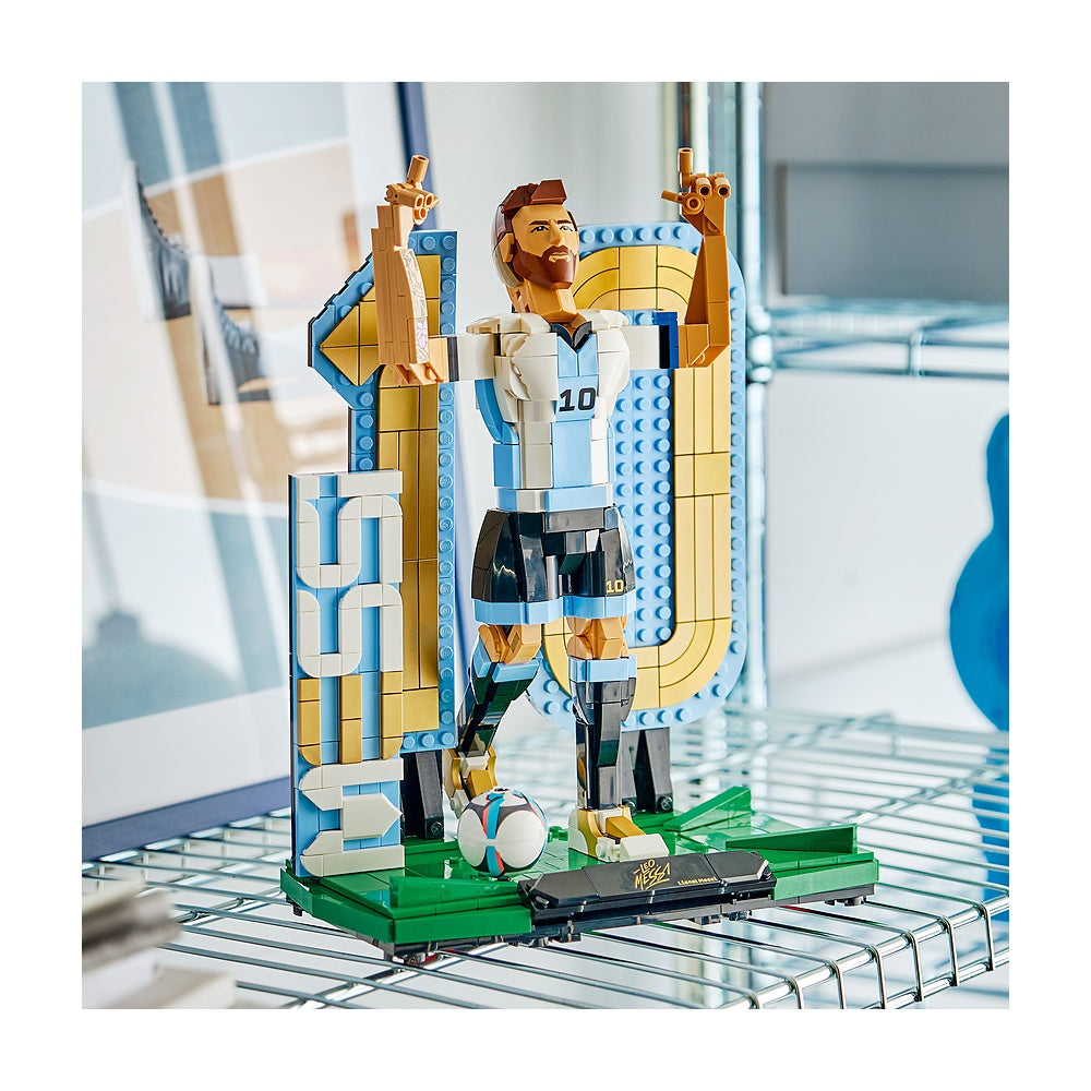 Lionel Messi Leyenda Del Futbol Lego Special Edition