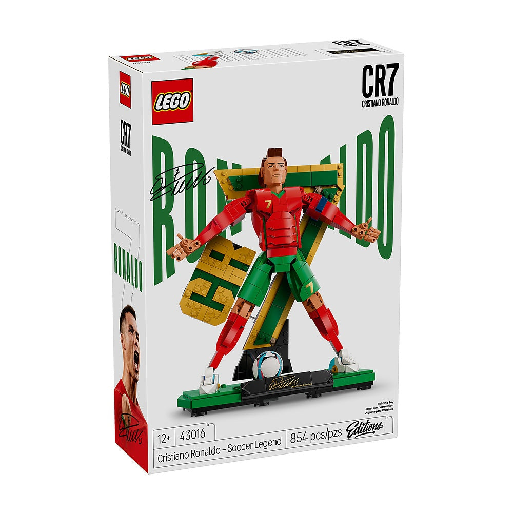Cristiano Ronaldo Leyenda Del Futbol Lego Special Edition