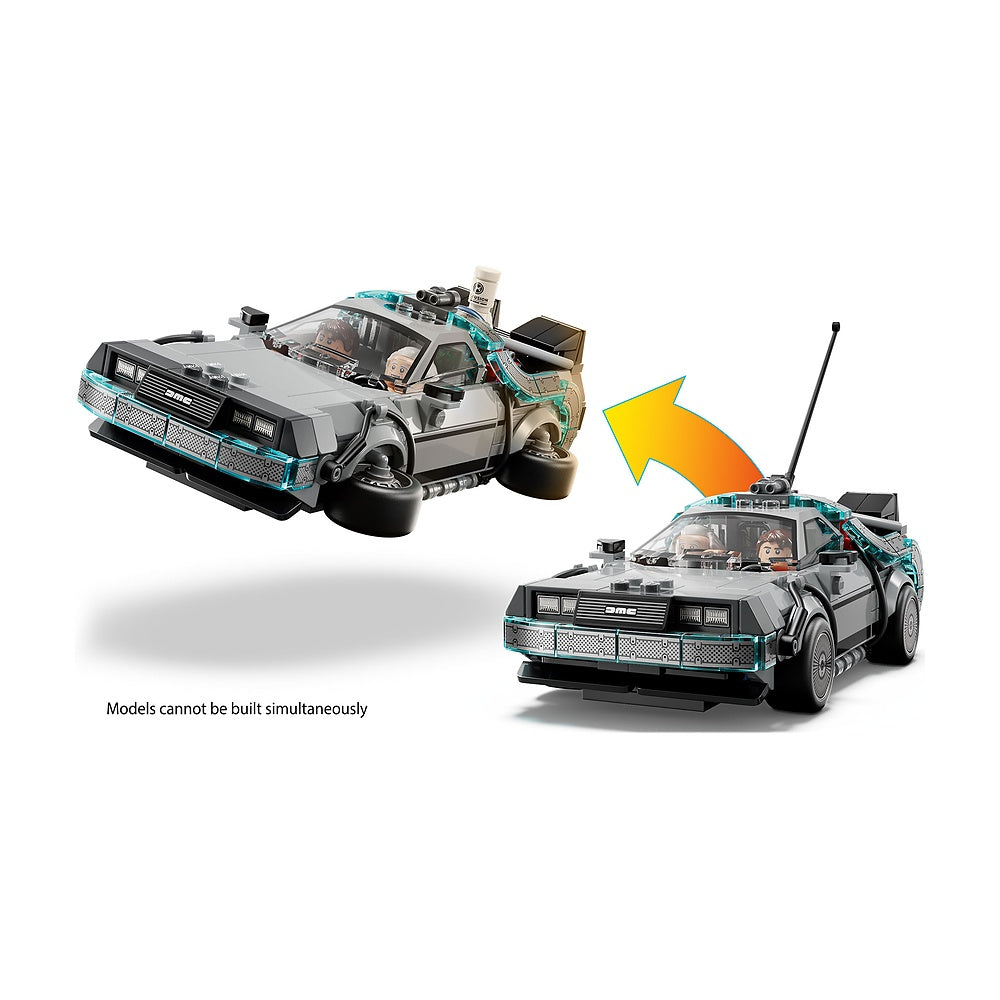 Maquina Del Tiempo De Volver Al Futuro Lego Speed Champions