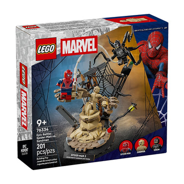 Batalla Epica Spider-man Vs Sandman Lego Super Heroes Marvel