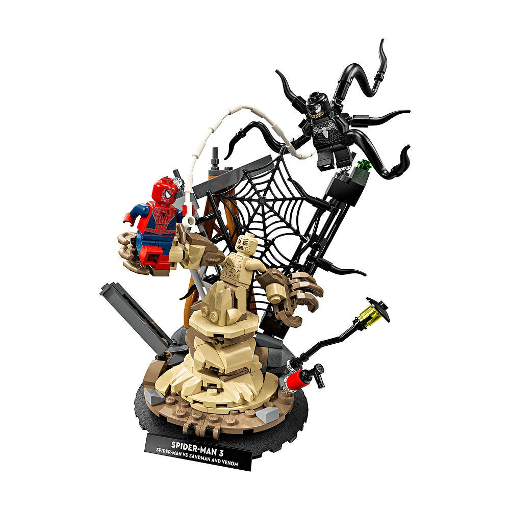 Batalla Epica Spider-man Vs Sandman Lego Super Heroes Marvel